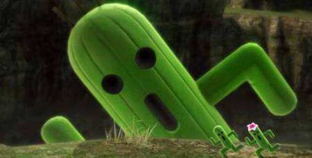 总是流露着难以言喻表情的巨大Cactuar