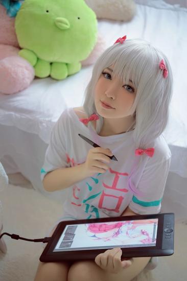 和泉纱雾cos 萌系萝莉超可爱