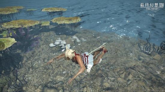 FF14终于可以游泳了