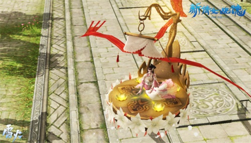 图6：优胜天使奖励梦里花落坐骑