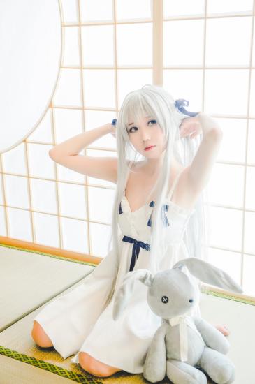 缘之空春日野穹cos 清新脱俗