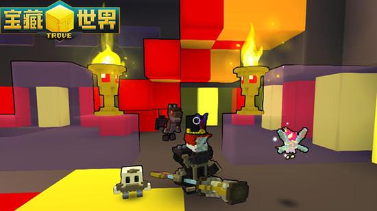 《宝藏世界》玩家制作的黄金火炬