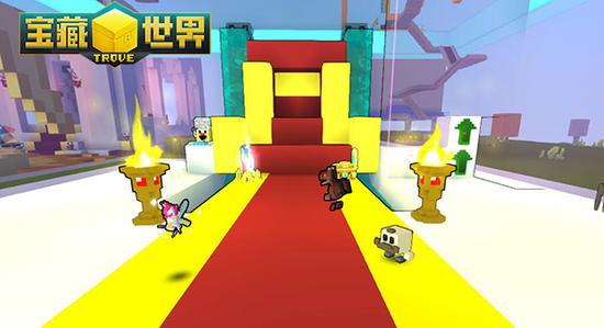 《宝藏世界》玩家制作的标识