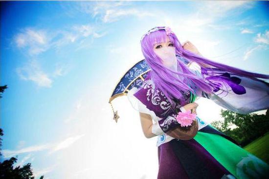 秦时明月少司命cos 以纱遮面美若天仙