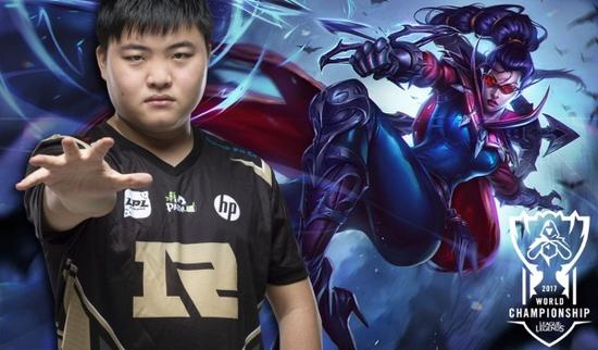 Uzi和招牌英雄薇恩