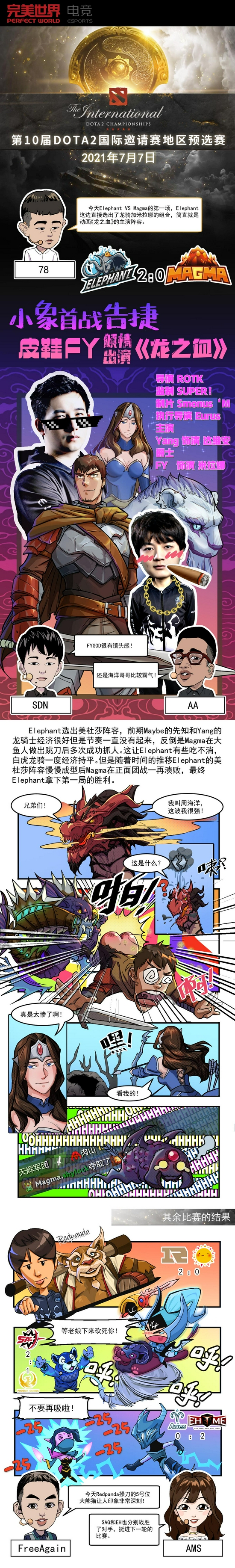 TI10国际邀请赛预选赛战报-0707