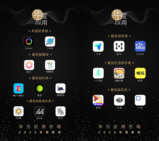 年度应用的7个子榜