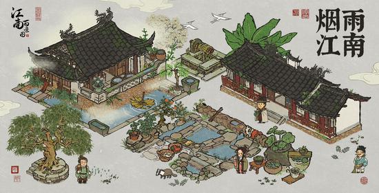 《江南百景图》烟雨江南系列建筑即将上线!