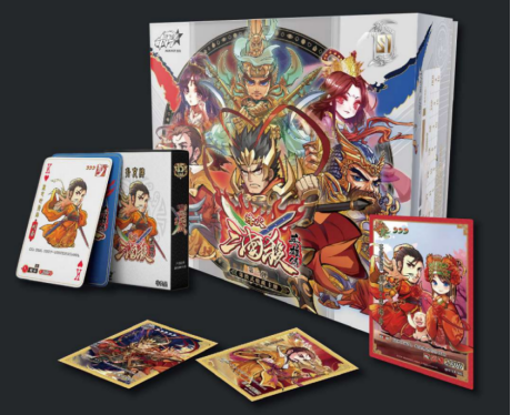 “烽火”系列拥有多种卡级，同一武将也有多个异画版本