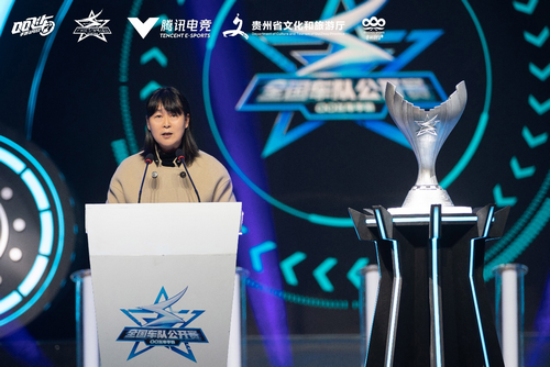 贵州省文化和旅游厅副厅长李芳女士为决赛致辞