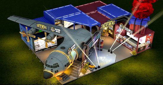 《和平精英》场馆图