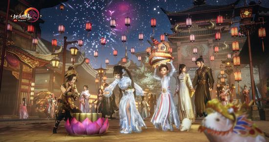 《剑网3》春节活动开启