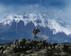 《死亡搁浅》四周年官方贺图