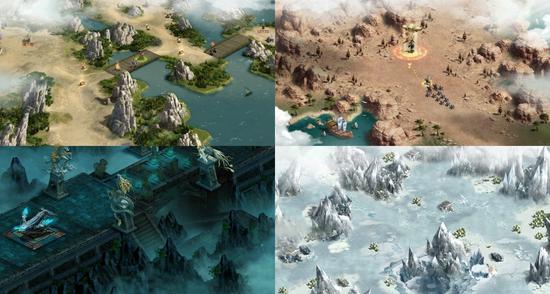 场景的丰富能够让玩家获得更好的代入感