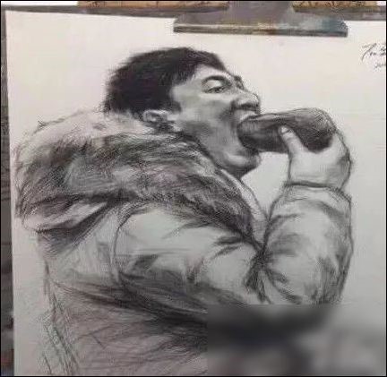 甚至是写实派画作