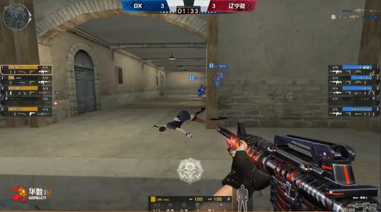 G联赛《穿越火线》激战画面