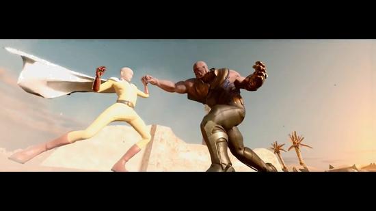 大神自制动画灭霸vs一拳超人part1复联全员扑街