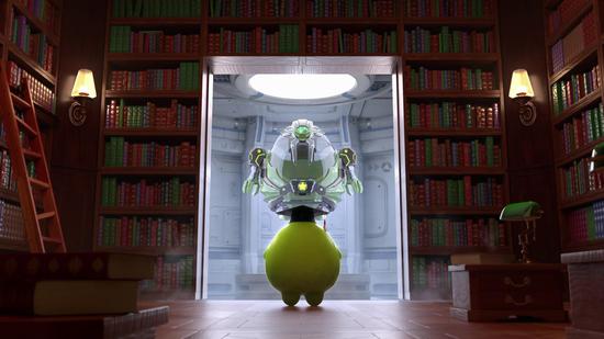 由韩国团队制作的《球球大作战》CG截图