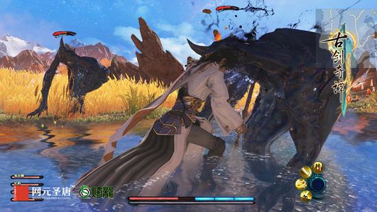 《古剑奇谭三》战斗界面