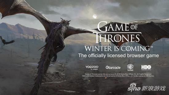 《Game of Thrones Winter is Coming》宣传海报。图片来源：BusinessWire