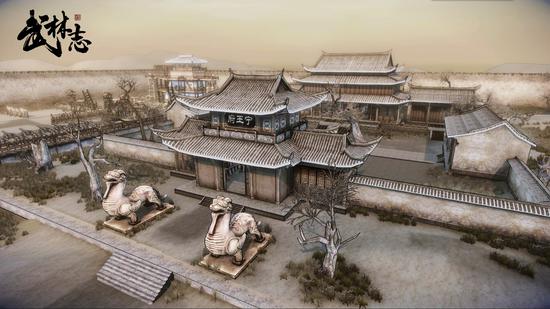 《武林志》场景：大宁城