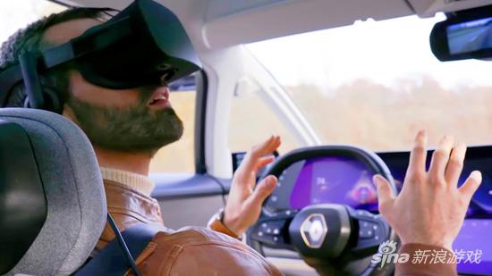  育碧为雷诺无人驾驶汽车设计的VR体验