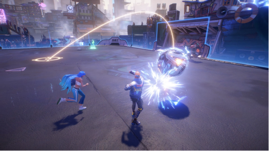 派伊利用传球晃过对手