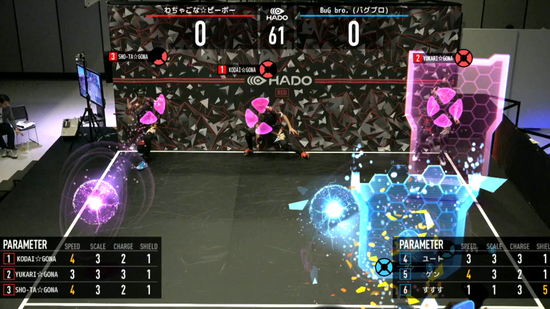 图注：2019 年 HADO 全球世界杯现场照