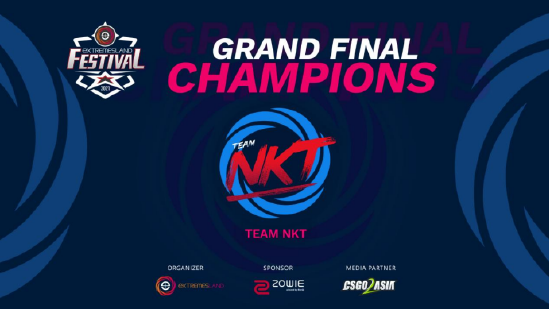 新王加冕泰国NKT获得2021年度极限之地亚洲CS:GO嘉年华冠军