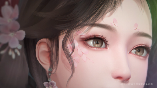 【温婉柔和的淡绯】