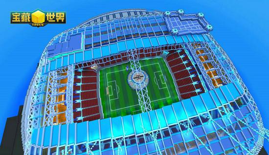 星光球场主要结构