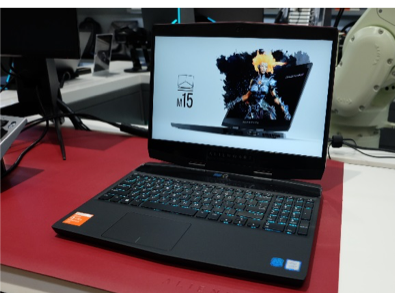 全新ALIENWARE m15电竞笔记本电脑（星云红）