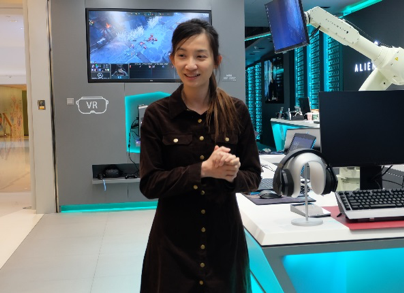 戴尔中国消费及小企业事业部ALIENWARE产品经理陈依婷