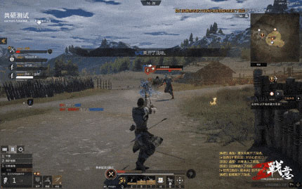 远程武将很适合对来犯者进行骚扰