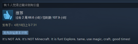 Steam海外玩家评论