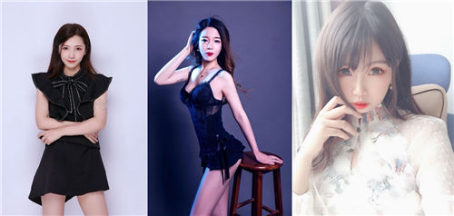 三位斗鱼美女主播已完成报名