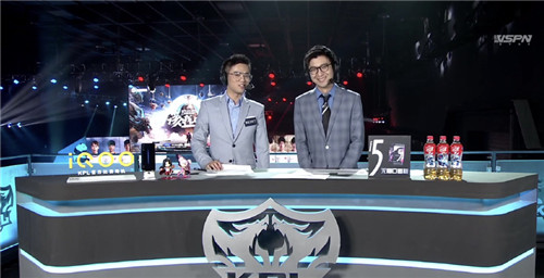 被网友戏称为乖巧二人组——官方解说九天搭档斗鱼解说白乐