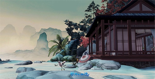 江流天地外，山色有无中