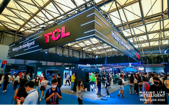 看UDE就看TCL，720m2展区集游戏、影音、社交多元娱乐C位出道