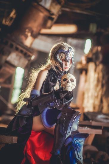 fgo黑贞德cos 高冷女王合集