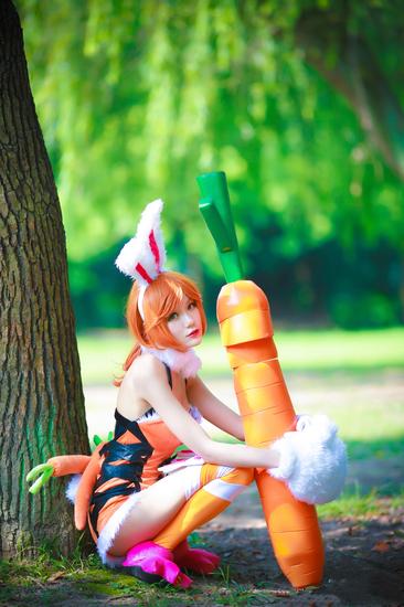 花木兰兔女郎cos 制服诱惑血压飙升