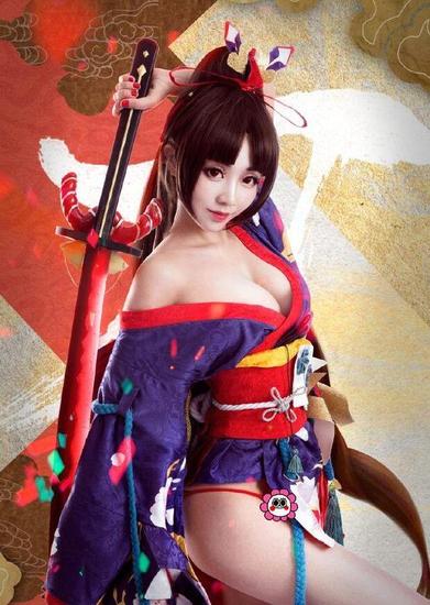 美女cos阴阳师 真空上阵