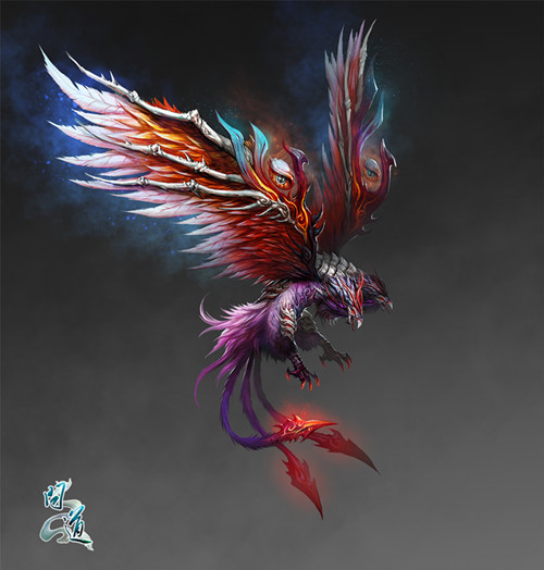 《问道》噬地精美原画