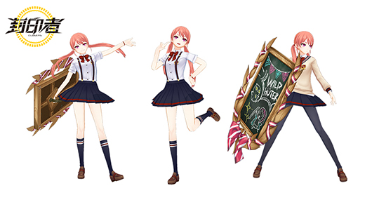 《封印者》青春靓丽校园风露娜