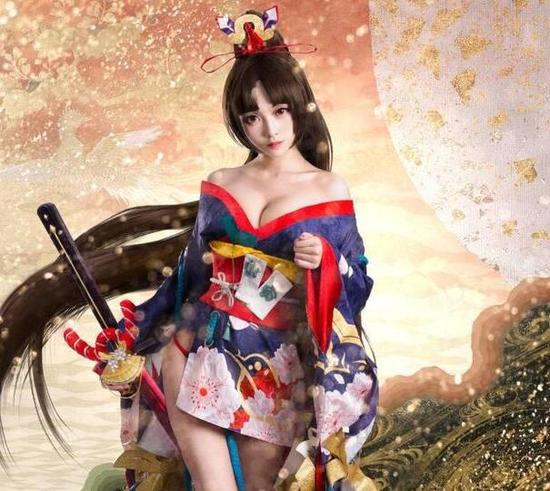 美女cos阴阳师 真空上阵