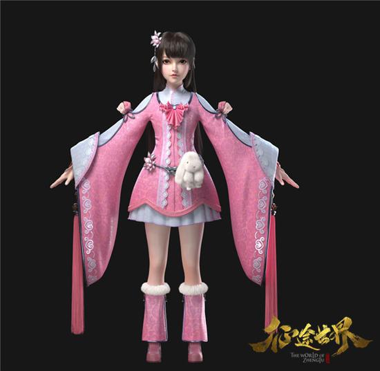 药师3D模型正面初稿