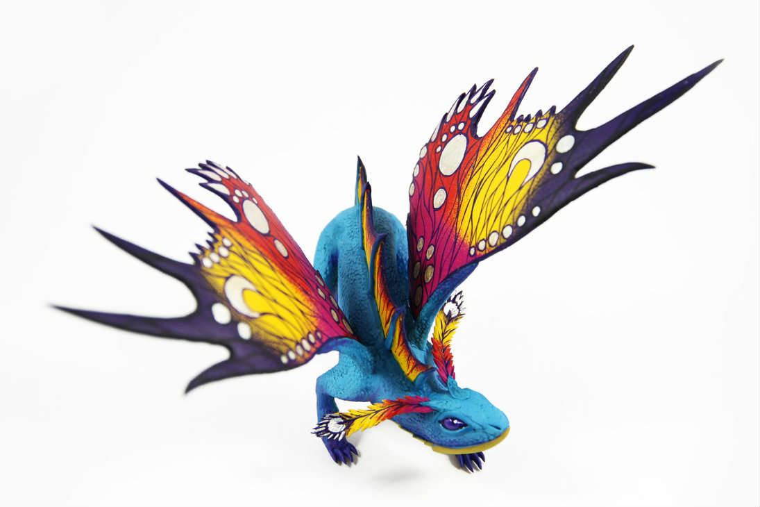 玩家手工作品:栩栩如生 原始丛林间的秘宝精灵龙