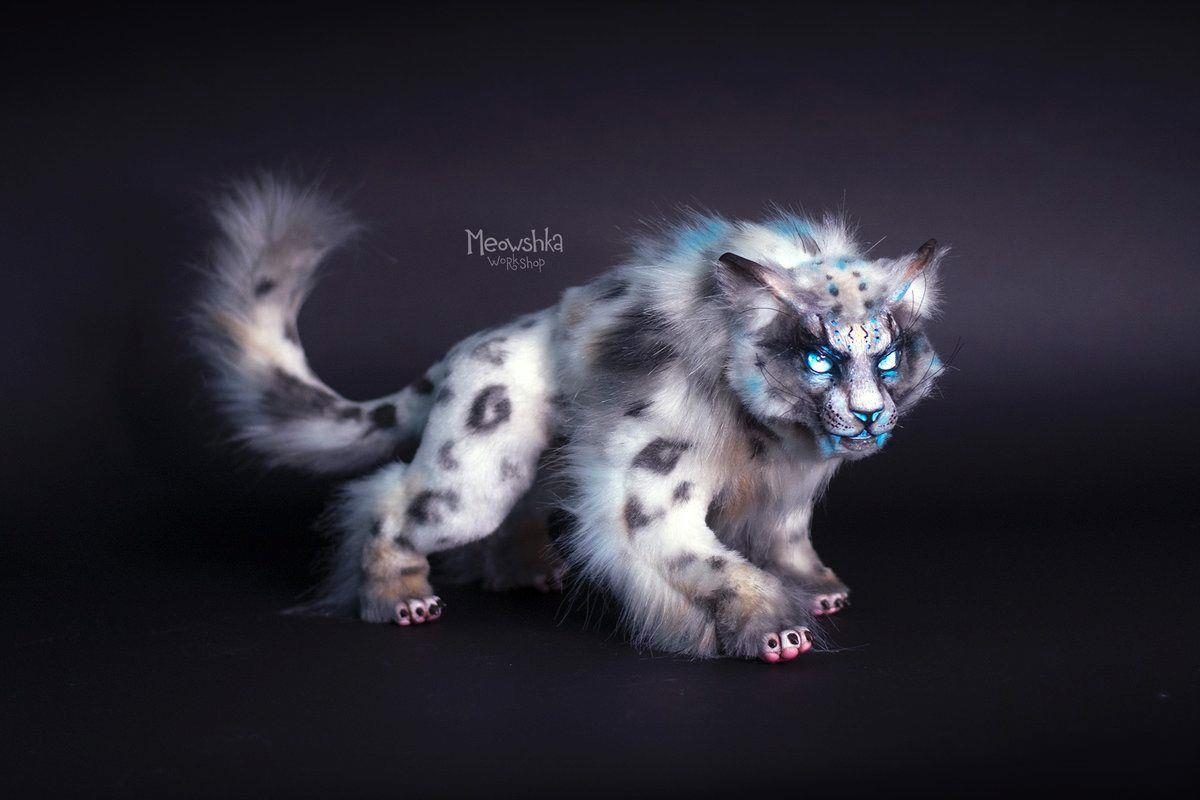 玩家制作猎人稀有灵魂兽洛卡纳哈手办极致还原