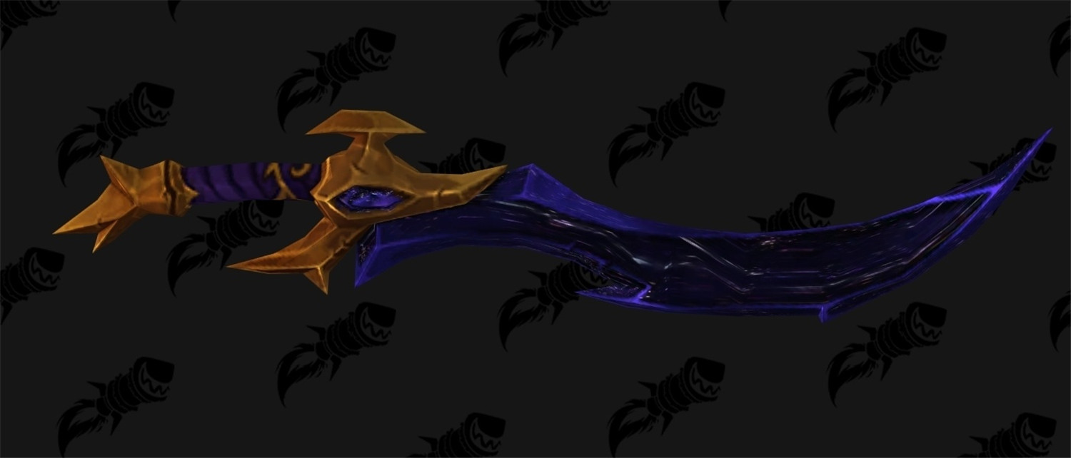 种族独有武器模型夜之子及虚空精灵武器模型一览