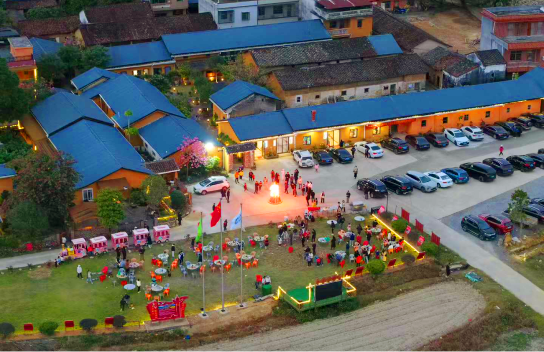 禾寨汀野归田小院节日气氛浓